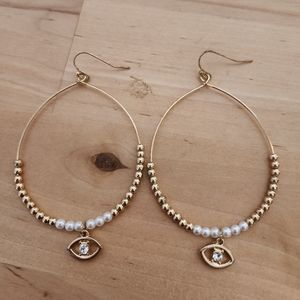 Hoop earrings